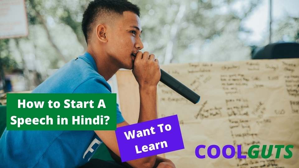 How to Start a Speech in Hindi