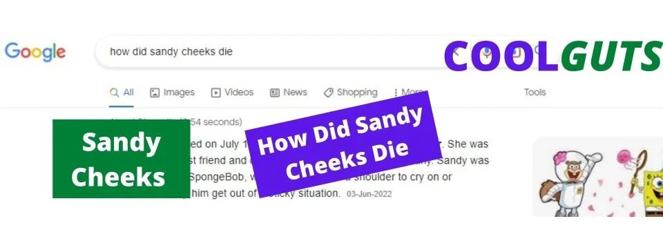 Sandy Cheeks Death